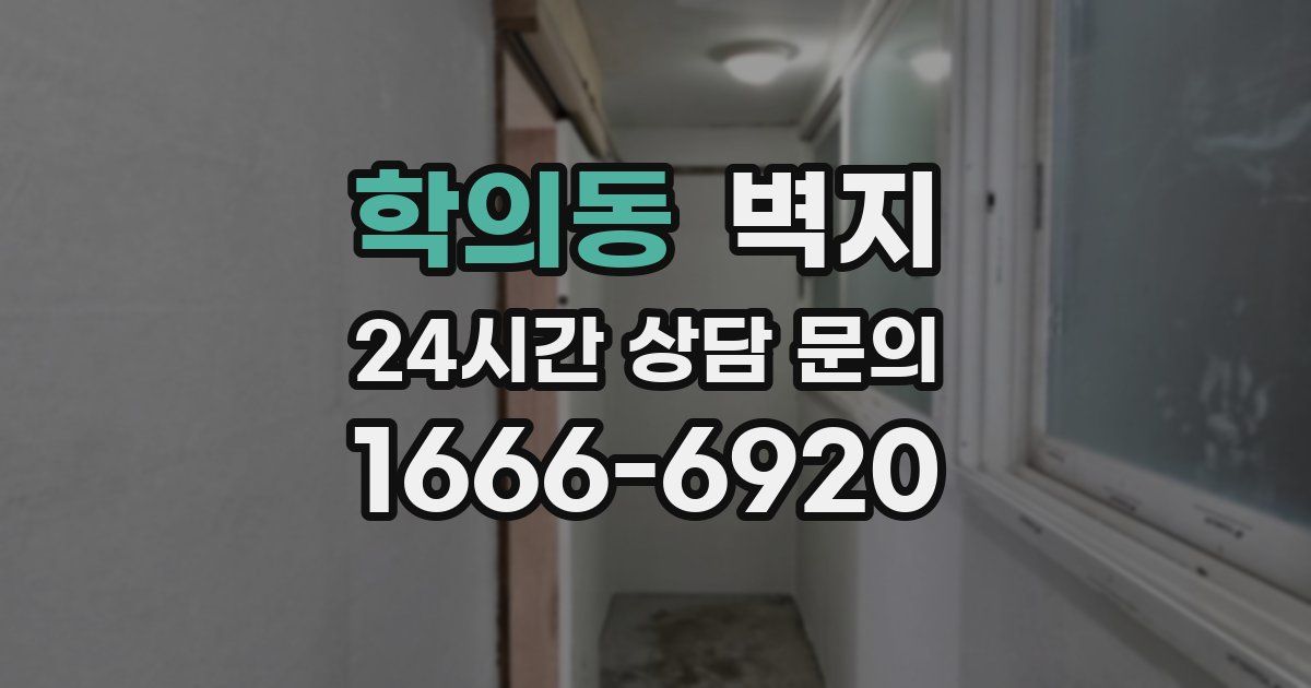 학의동 벽지