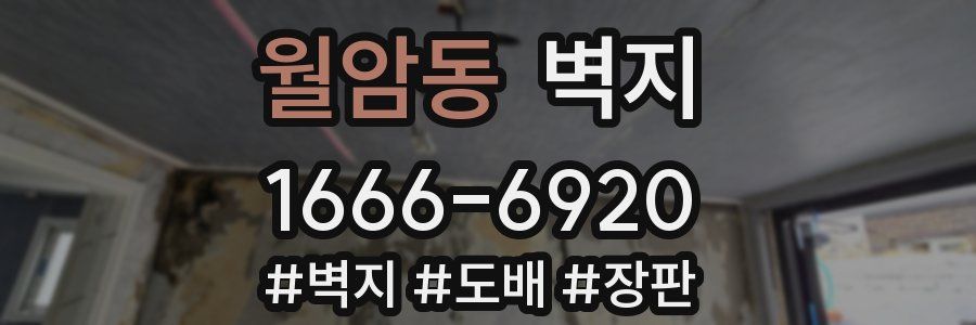 월암동 벽지