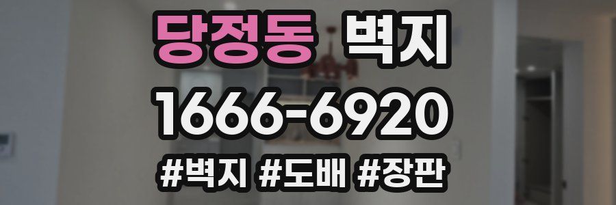 당정동 벽지