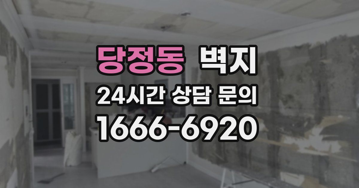 당정동 벽지