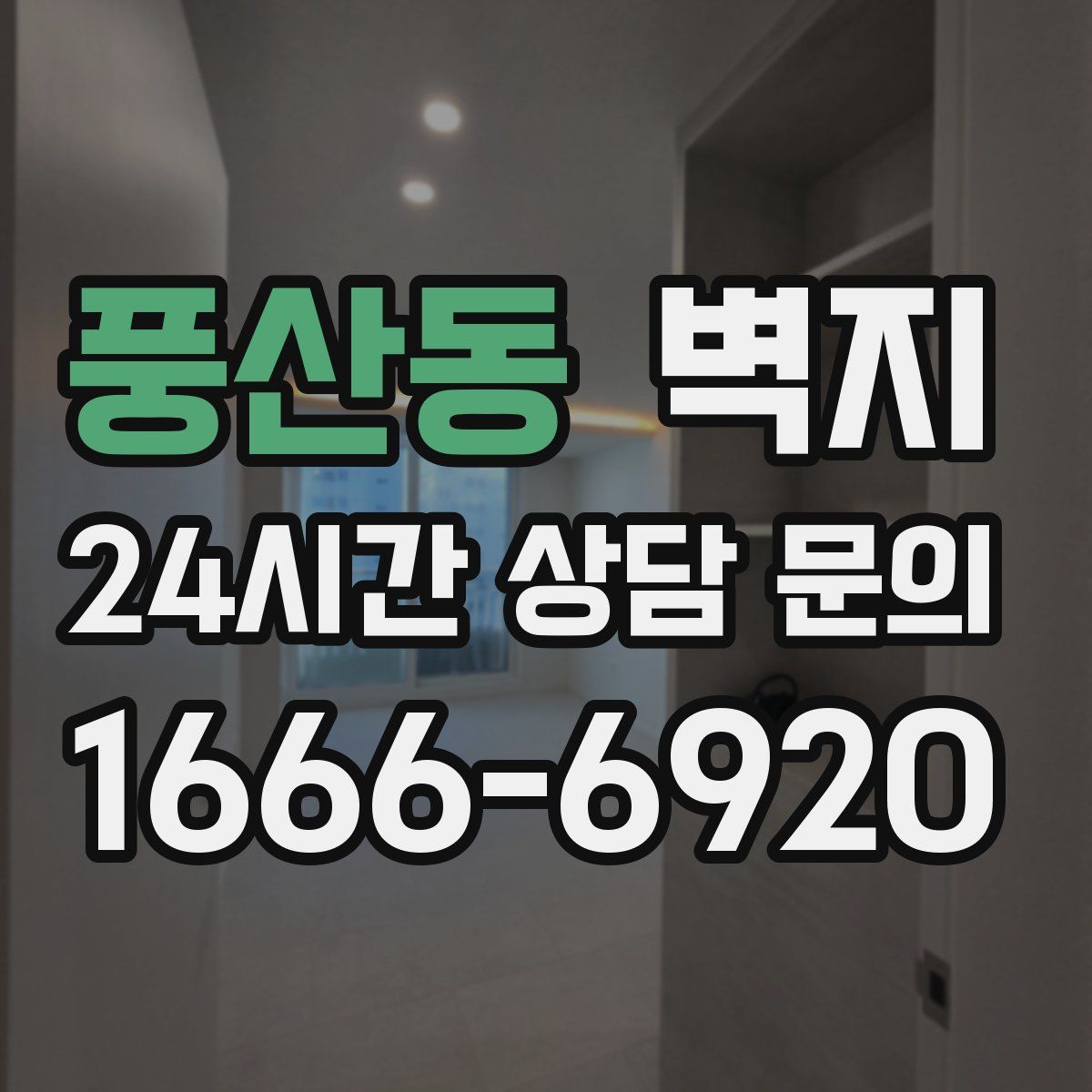 풍산동 벽지