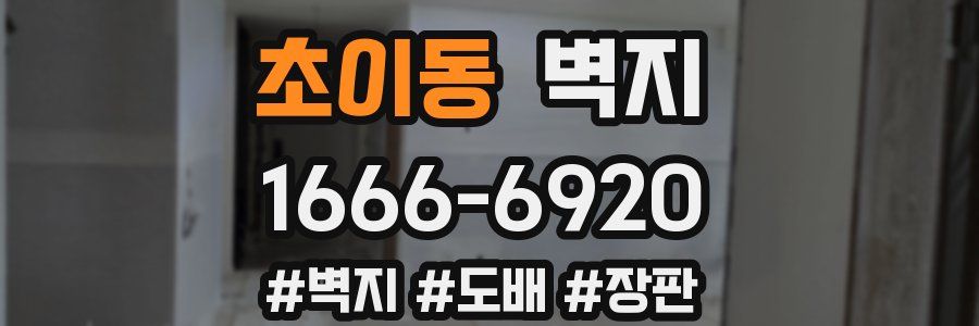초이동 벽지