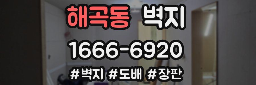 해곡동 벽지
