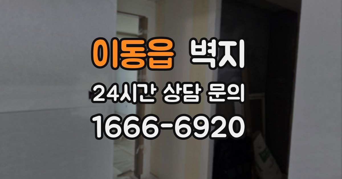 이동읍 벽지