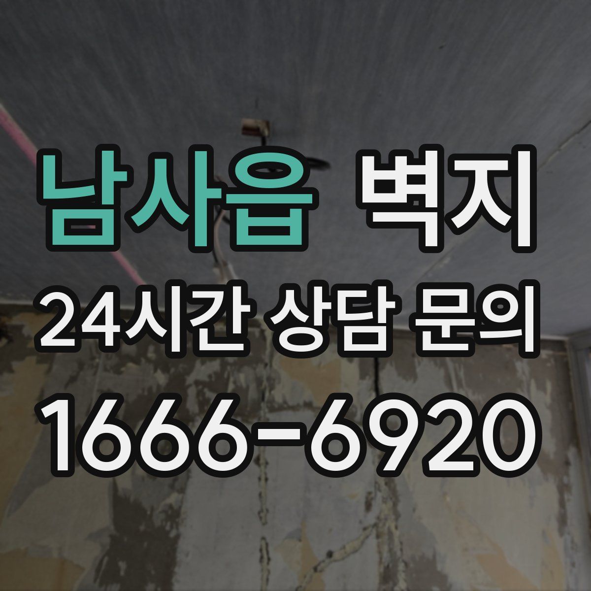 남사읍 벽지