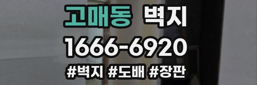 고매동 벽지