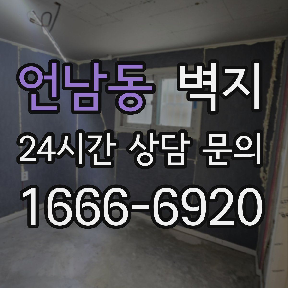 언남동 벽지