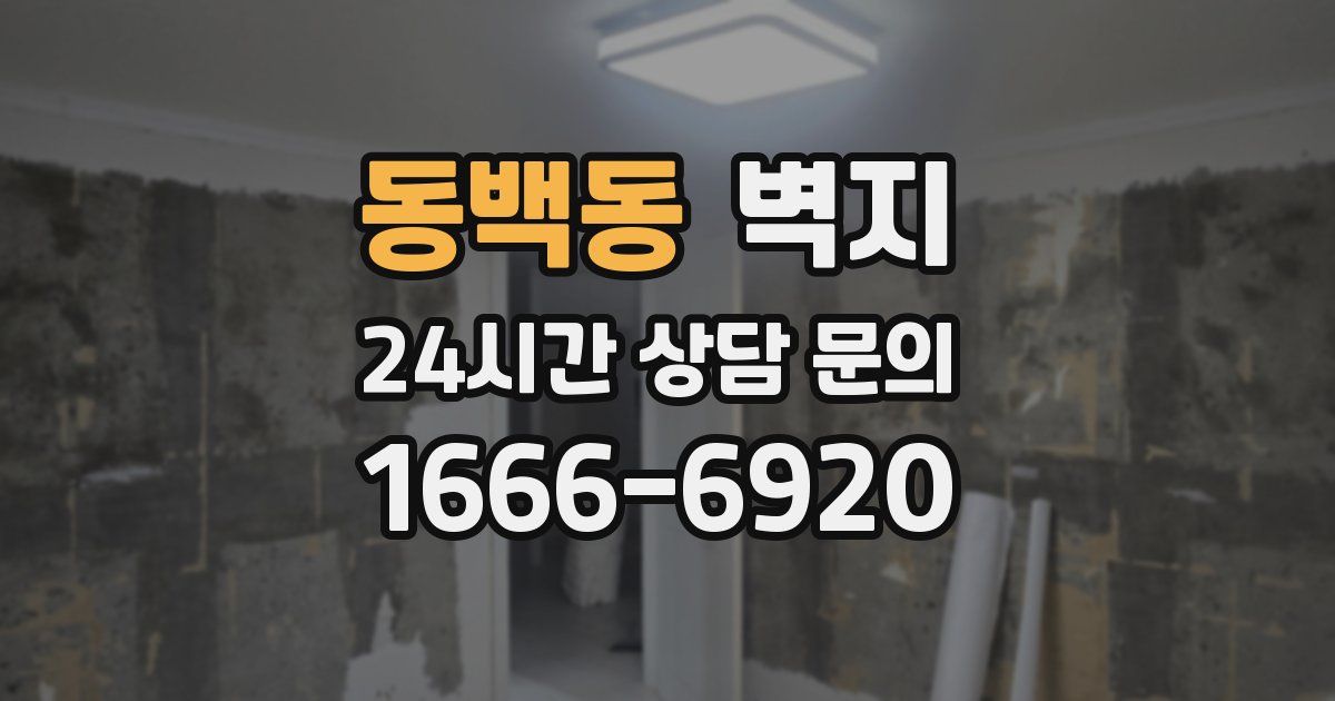 동백동 벽지