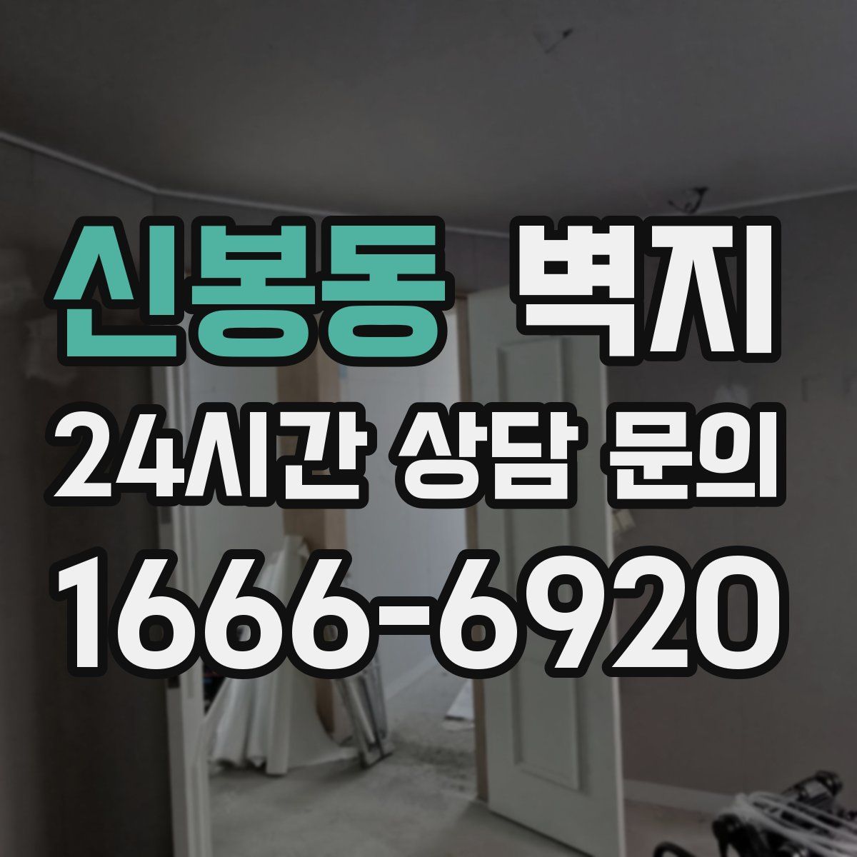 신봉동 벽지