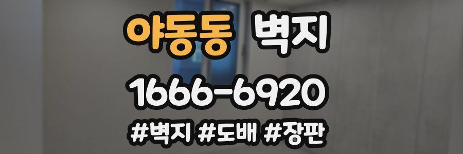 야동동 벽지
