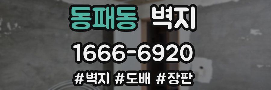 동패동 벽지