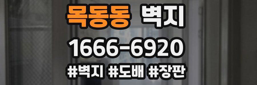 목동동 벽지