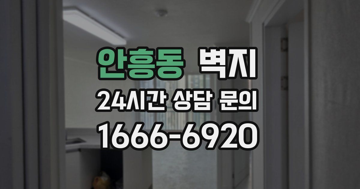 안흥동 벽지