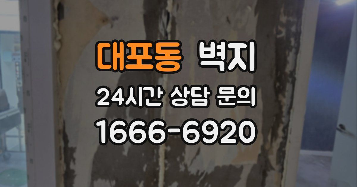대포동 벽지