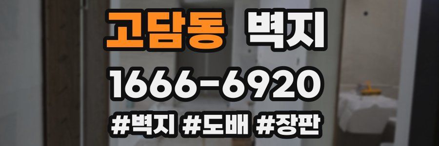 고담동 벽지
