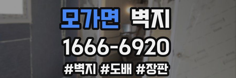 모가면 벽지