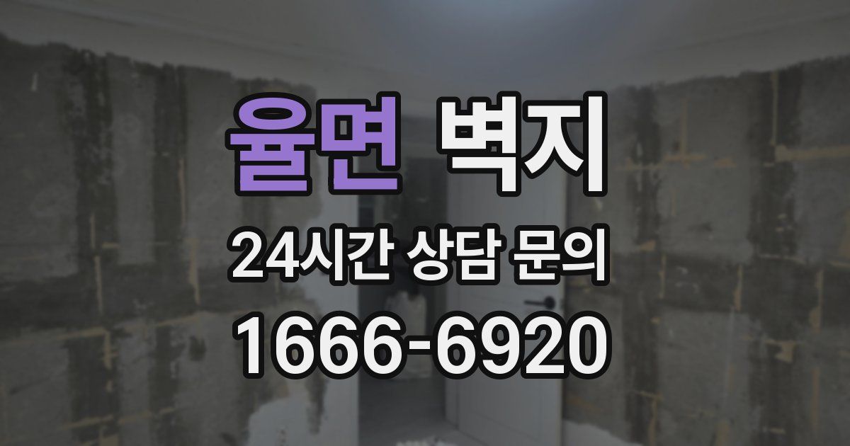 율면 벽지