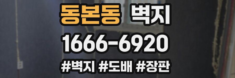 동본동 벽지