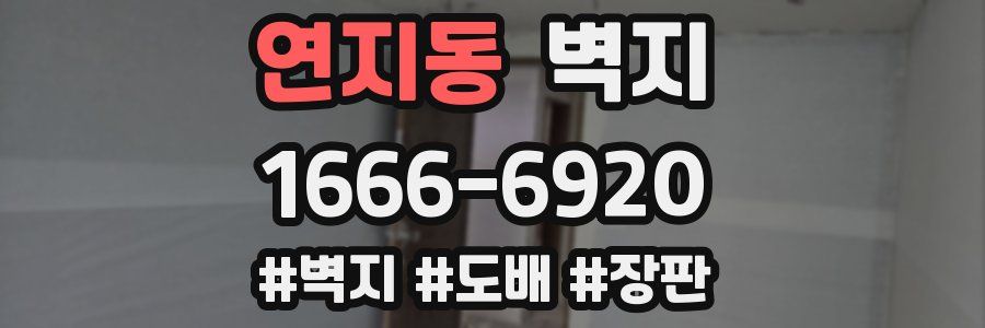 연지동 벽지