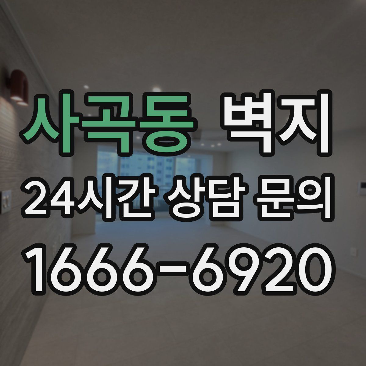 사곡동 벽지