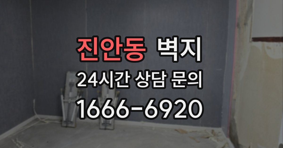 진안동 벽지