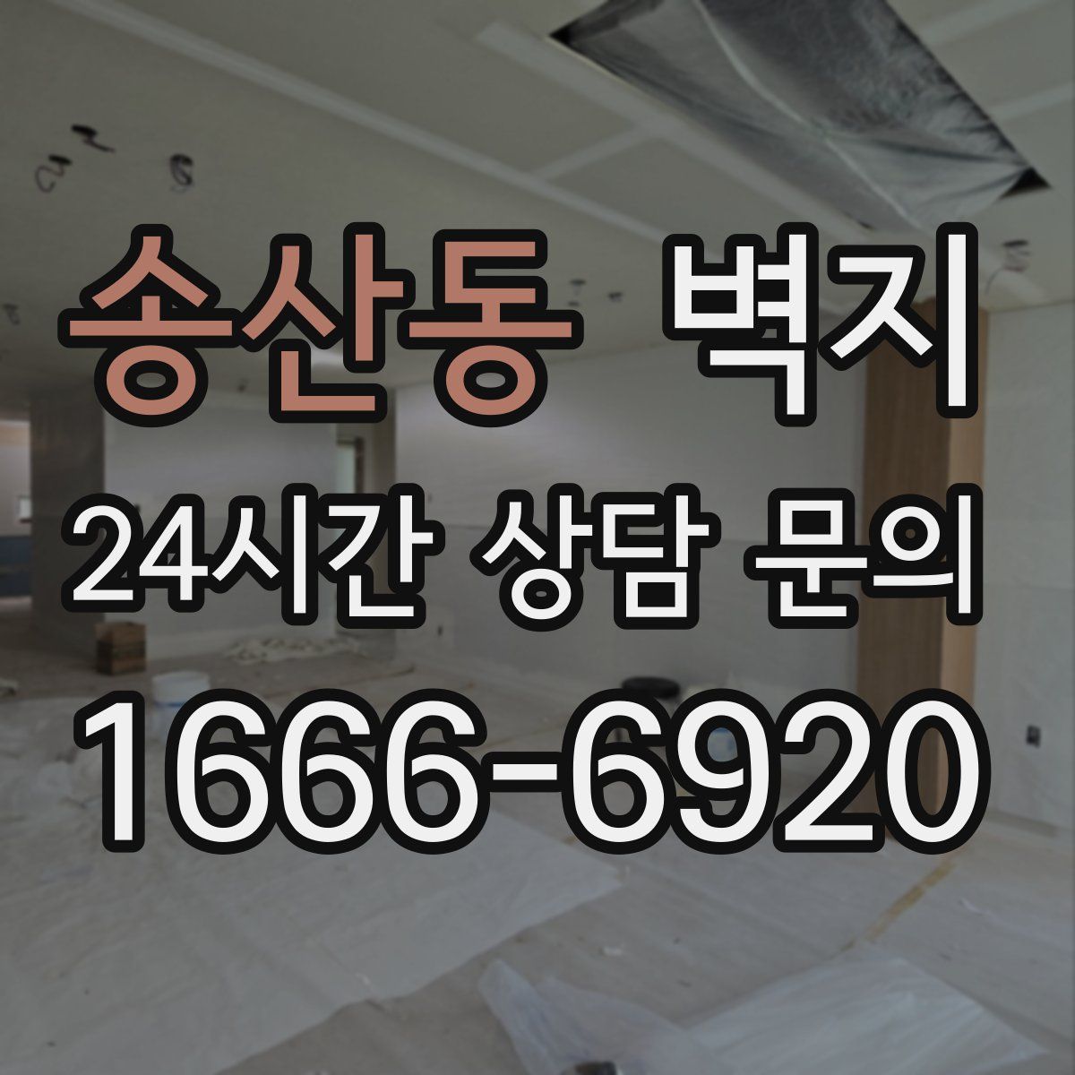 송산동 벽지