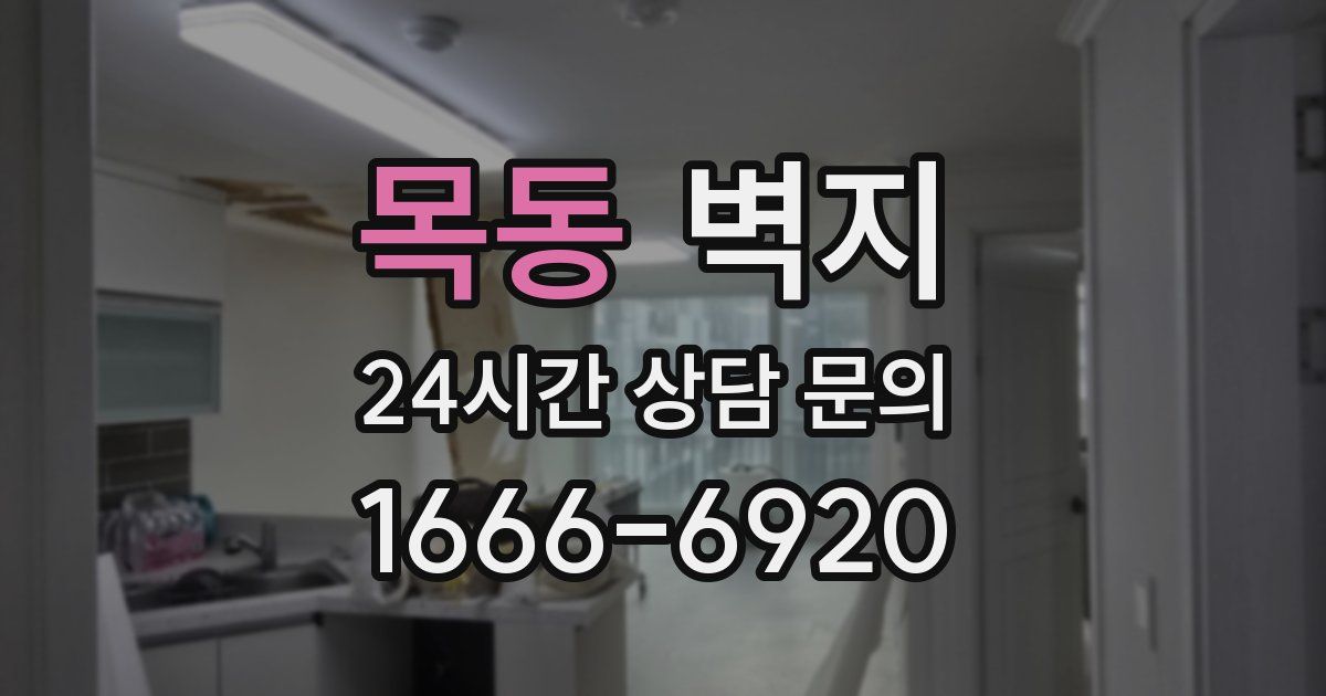 목동 벽지