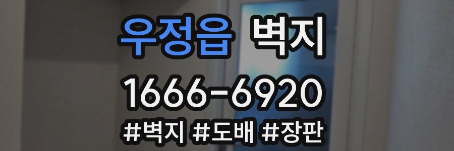 우정읍 벽지