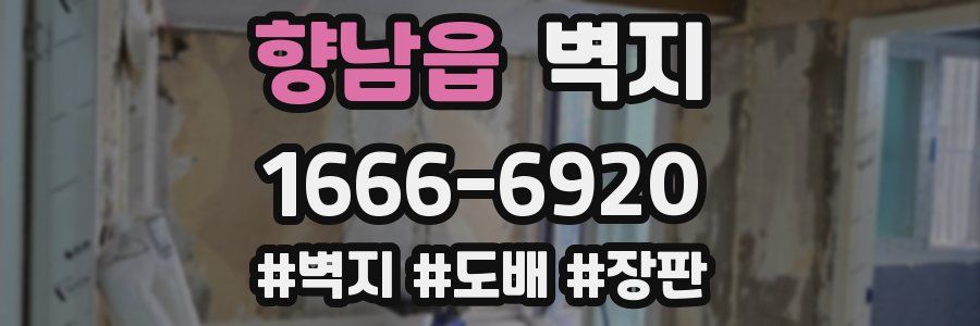 향남읍 벽지