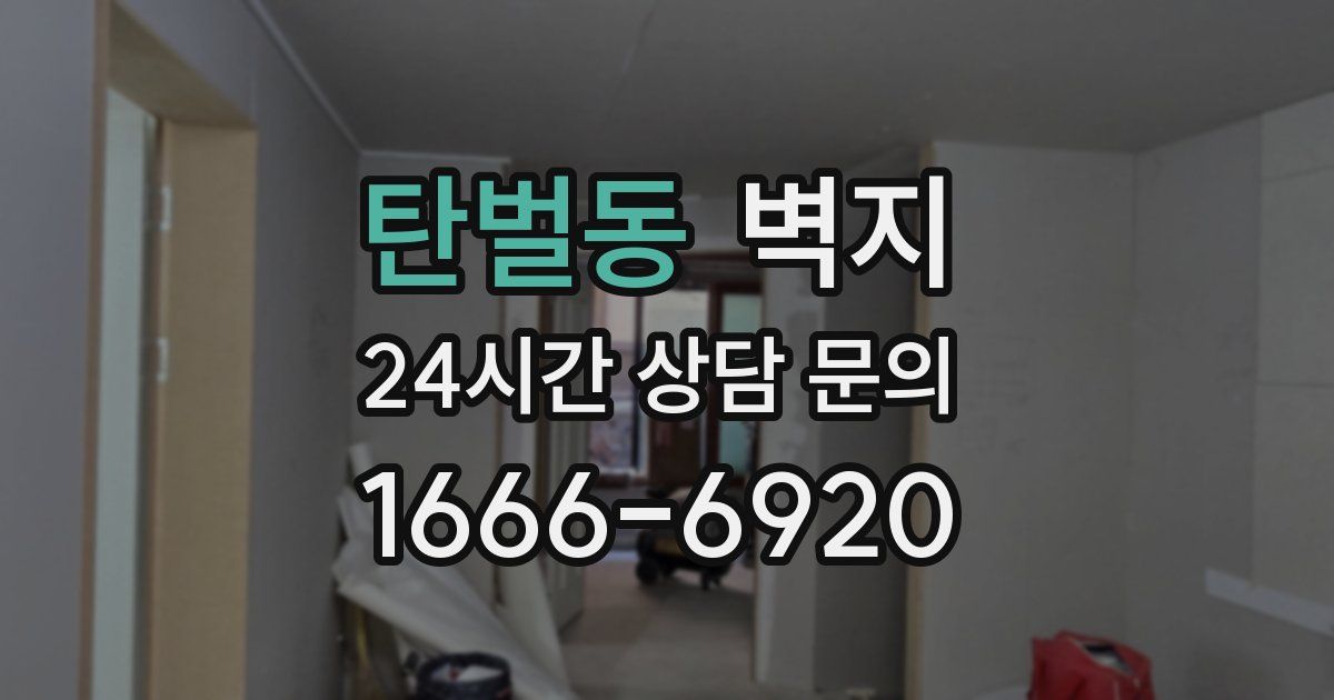 탄벌동 벽지