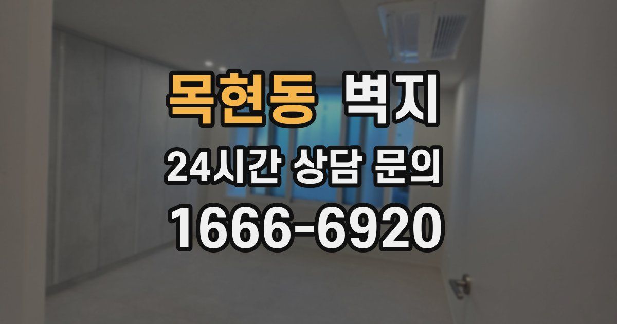 목현동 벽지