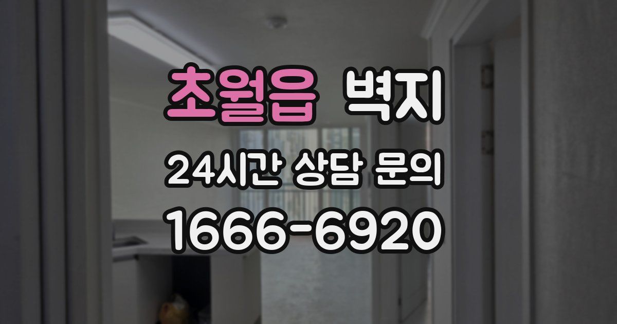 초월읍 벽지
