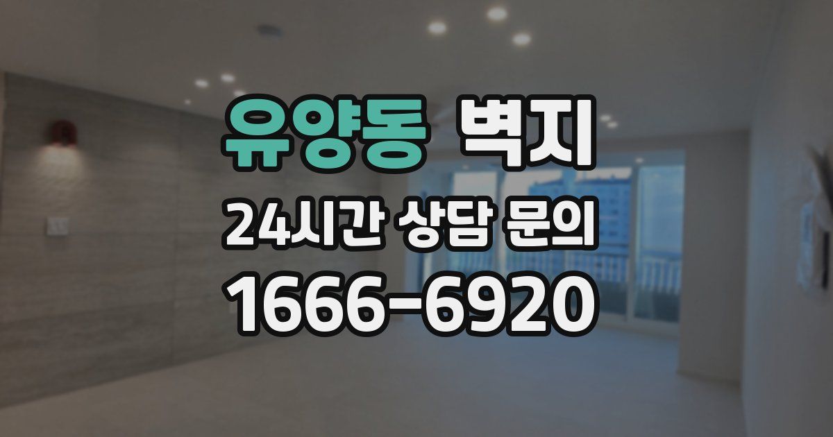 유양동 벽지