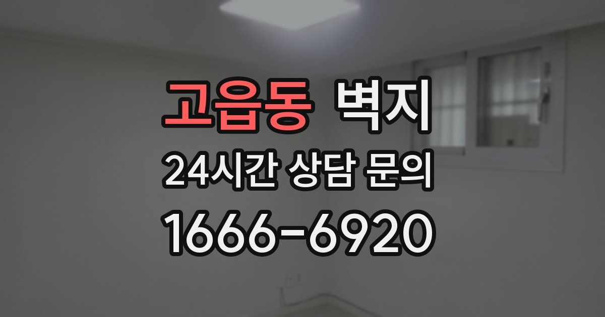 고읍동 벽지