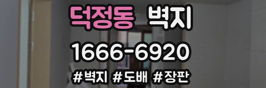덕정동 벽지