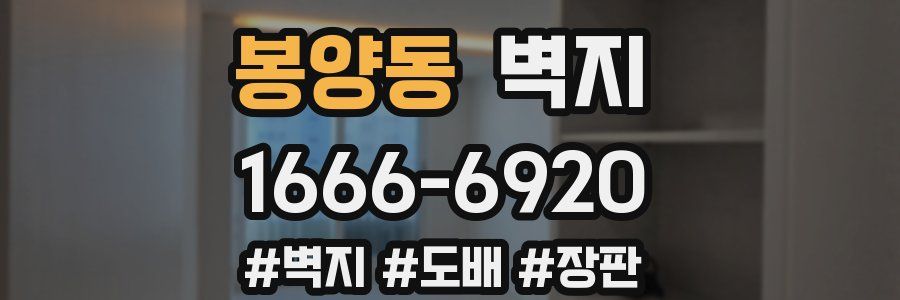 봉양동 벽지