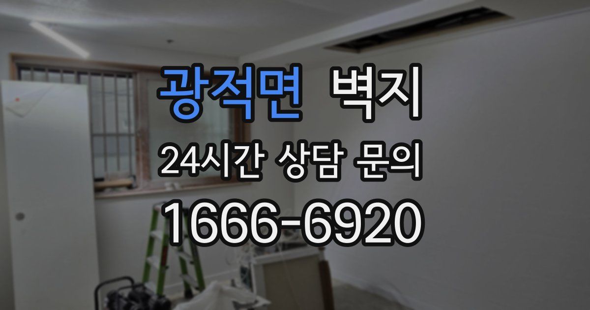 광적면 벽지