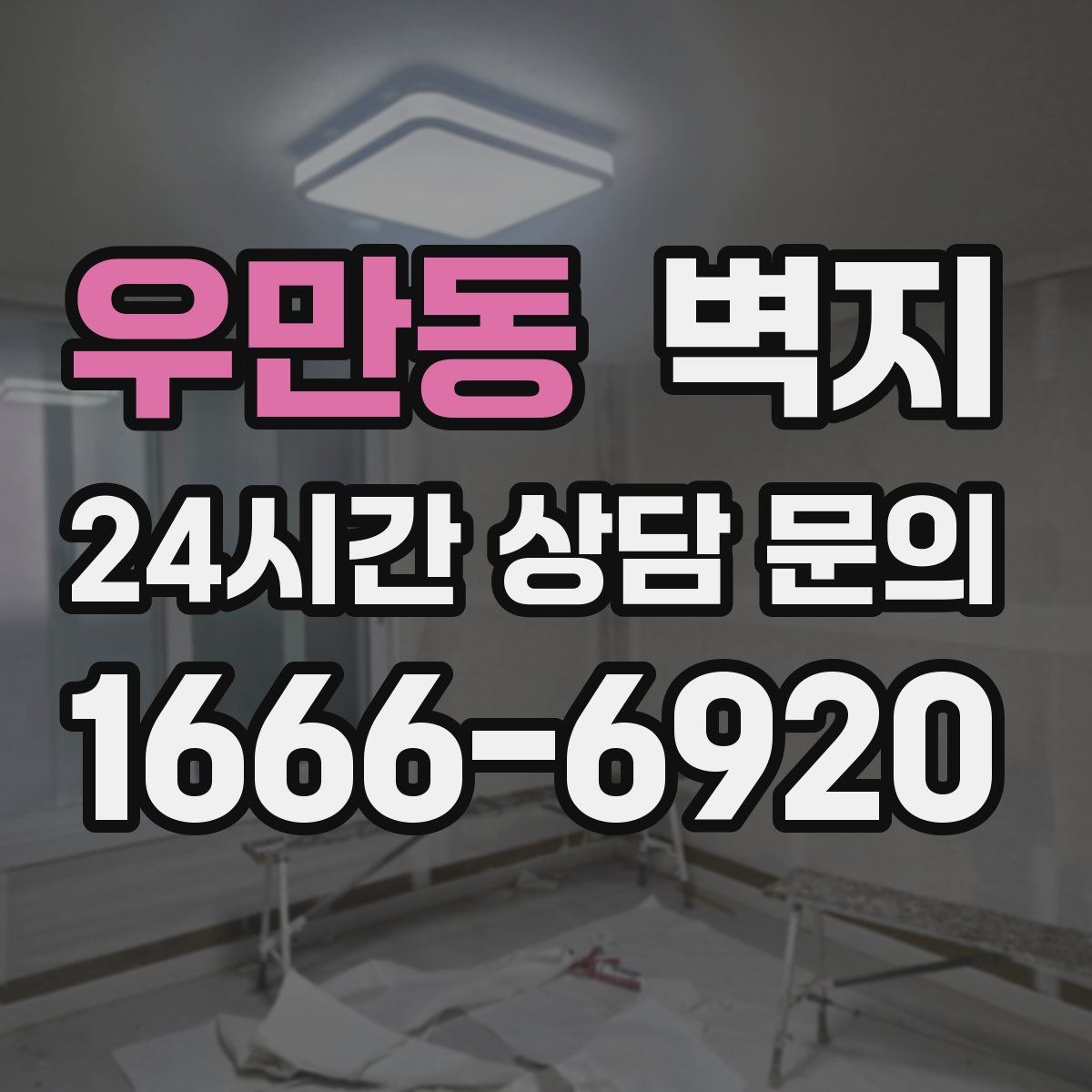 우만동 벽지