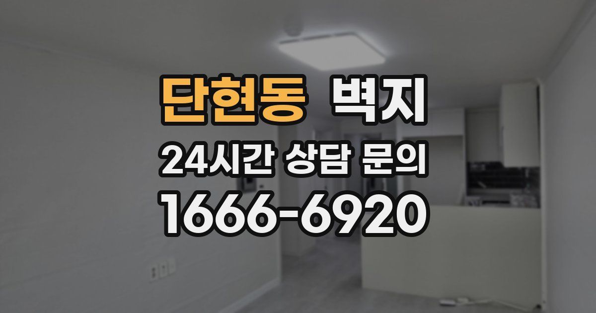 단현동 벽지
