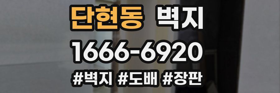 단현동 벽지