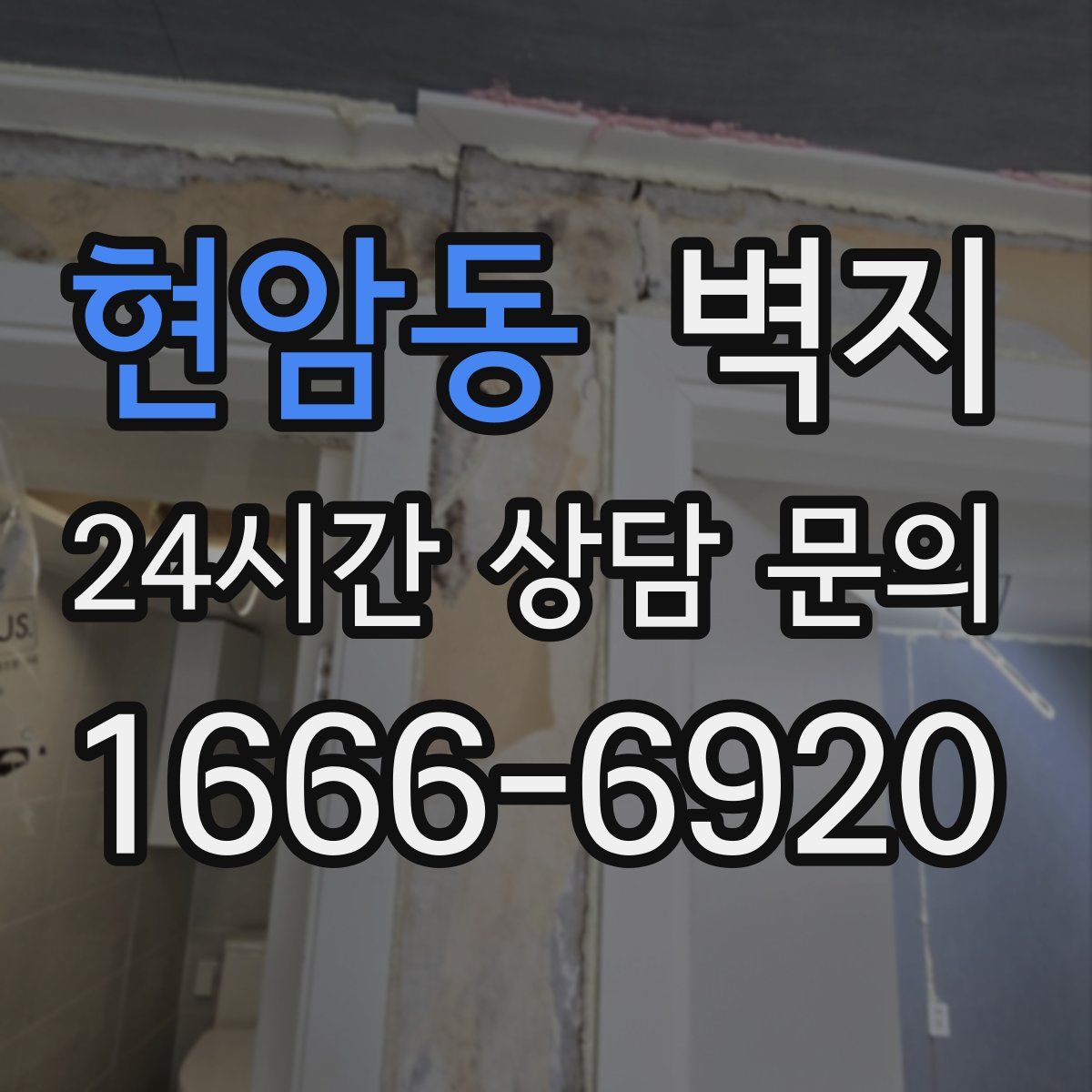 현암동 벽지