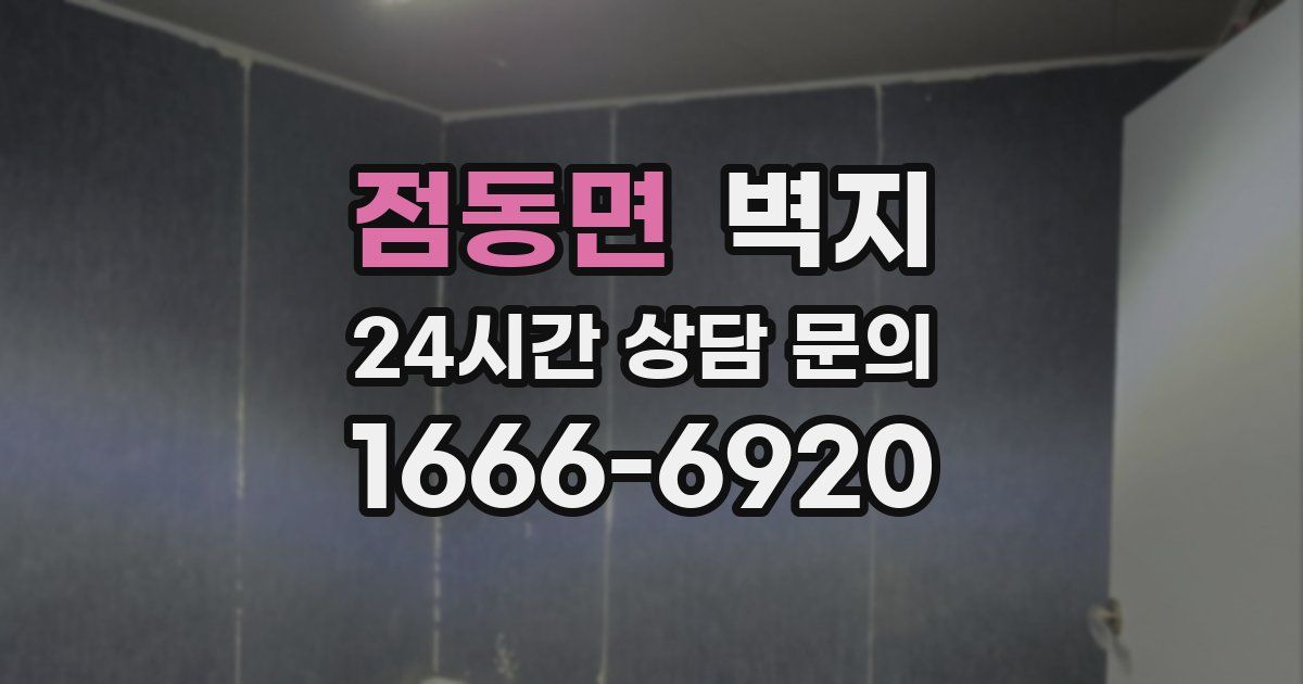 점동면 벽지