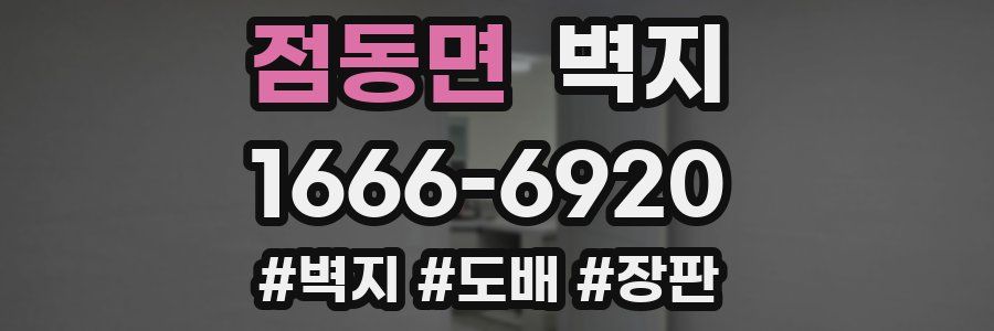 점동면 벽지