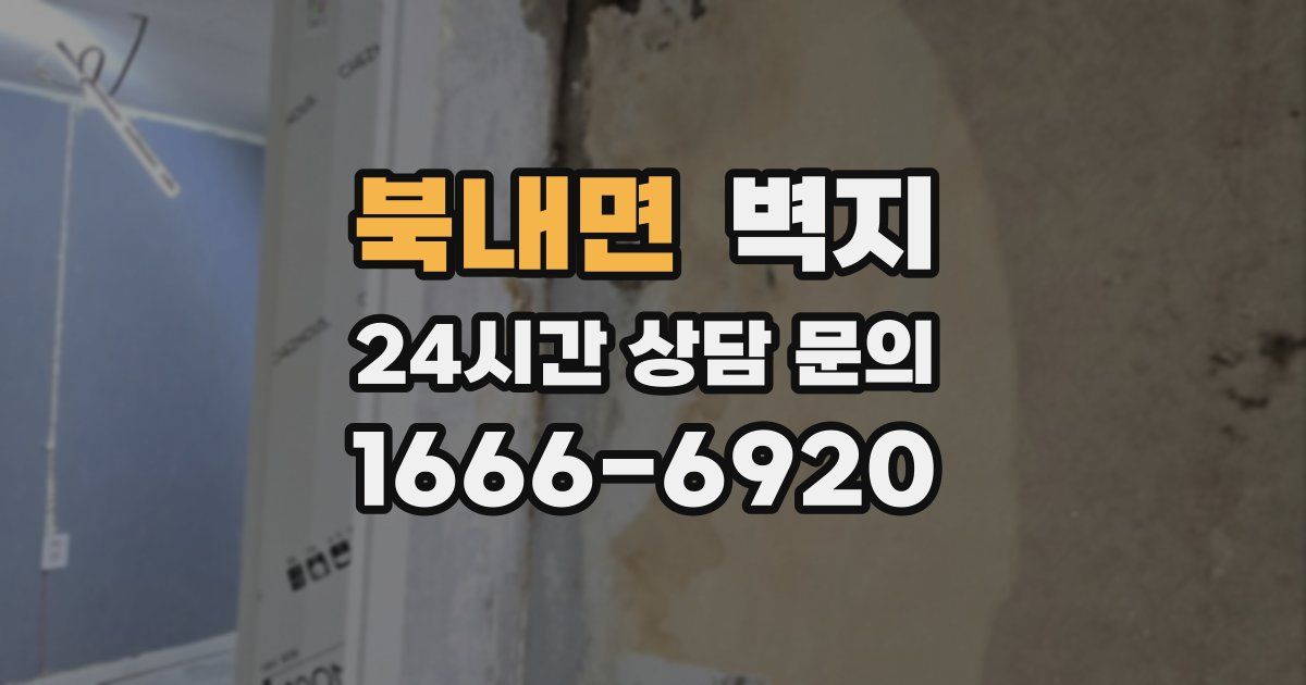 북내면 벽지