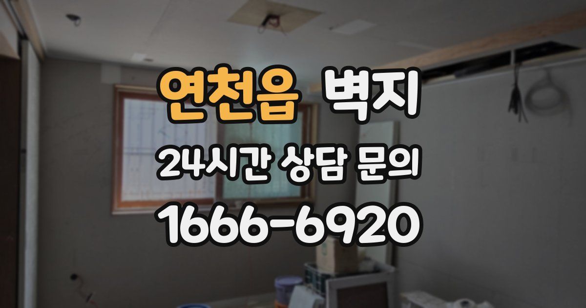 연천읍 벽지