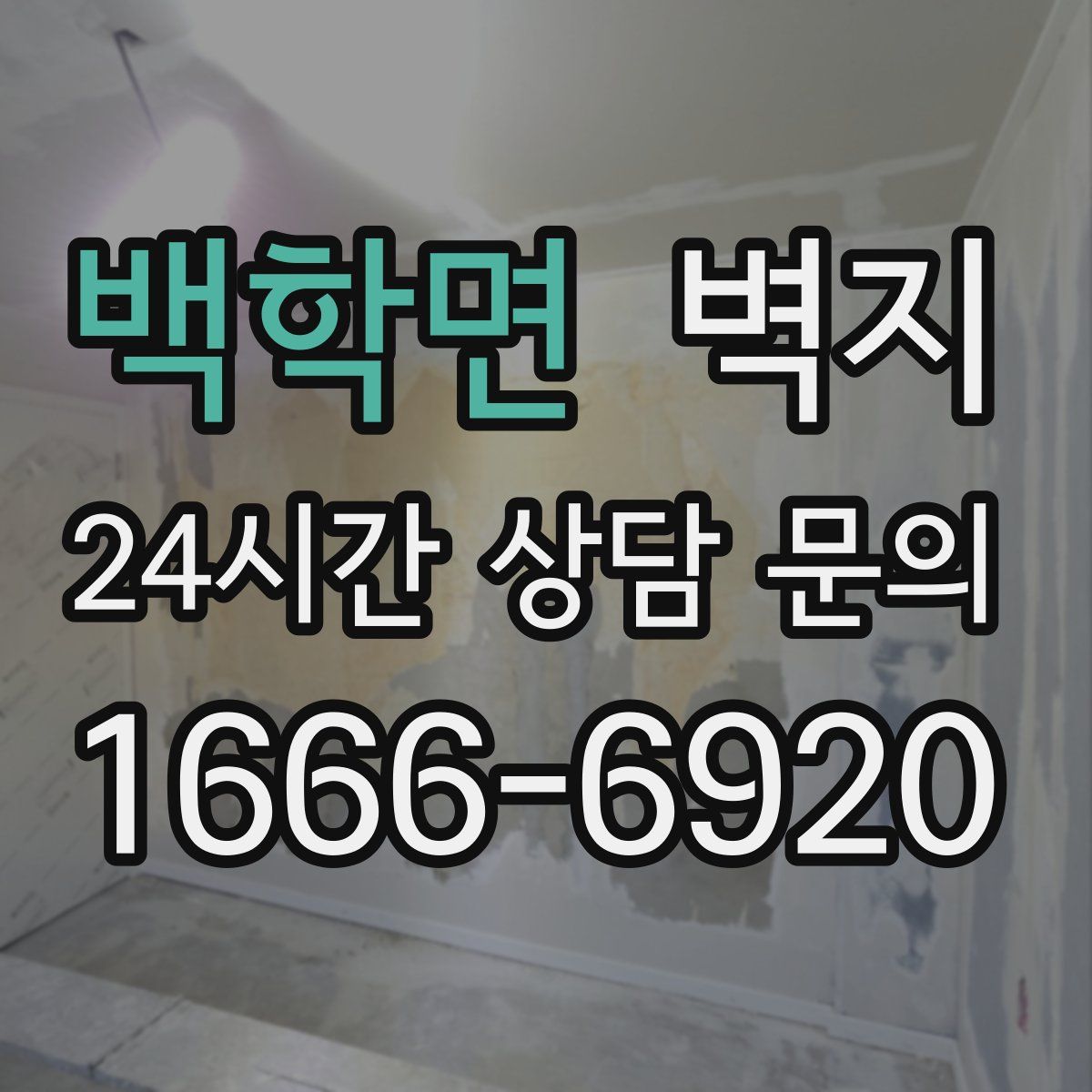 백학면 벽지
