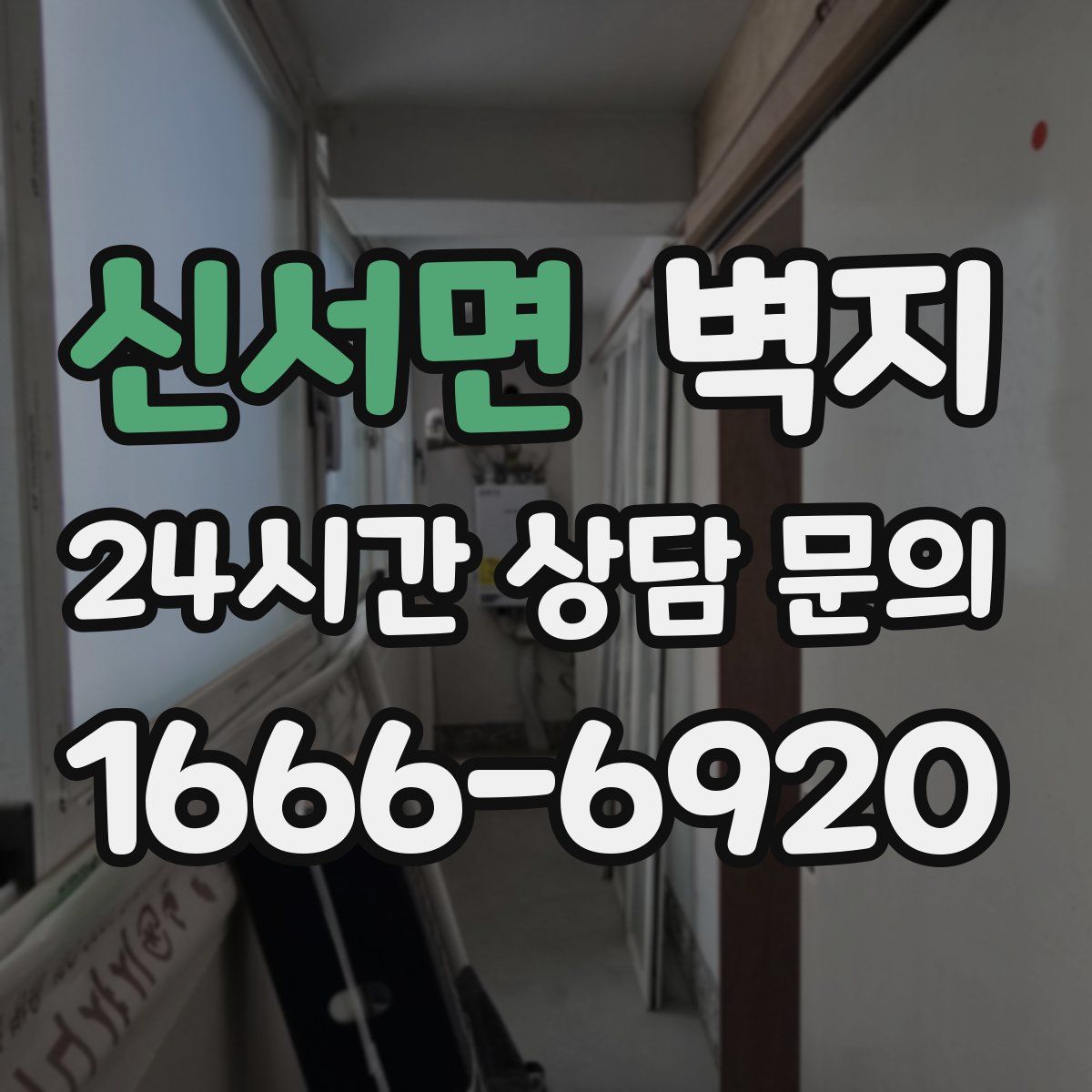 신서면 벽지