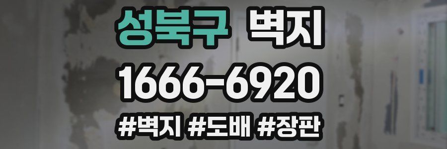 성북구 벽지