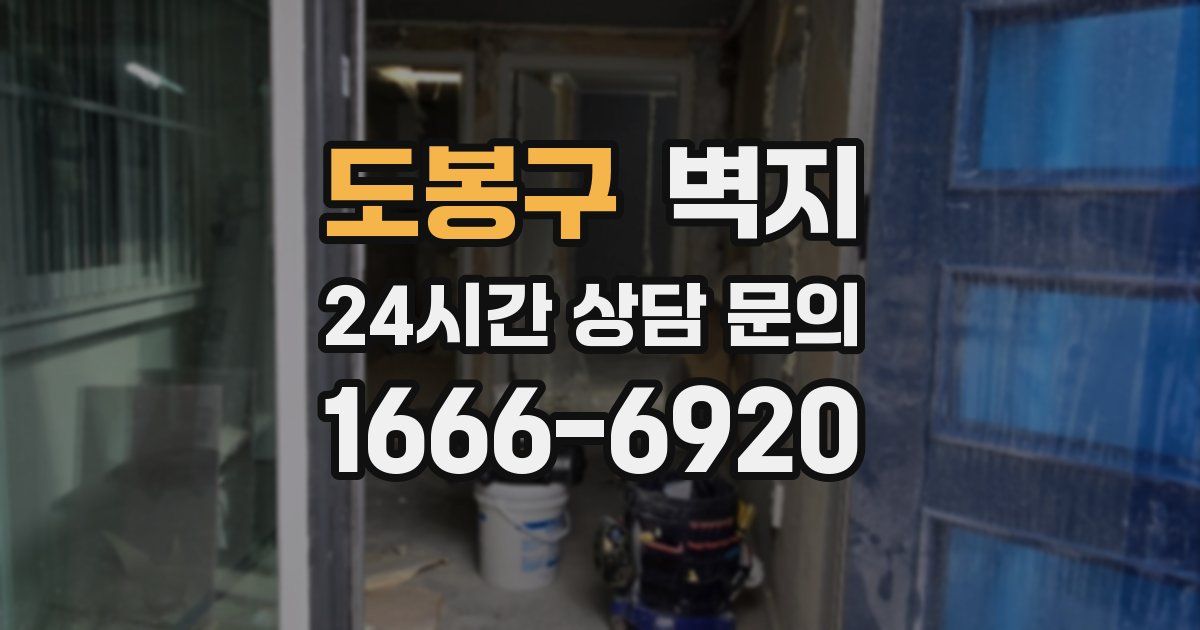 도봉구 벽지
