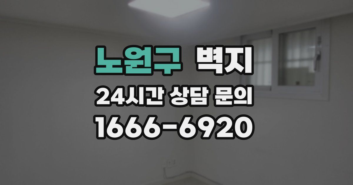 노원구 벽지